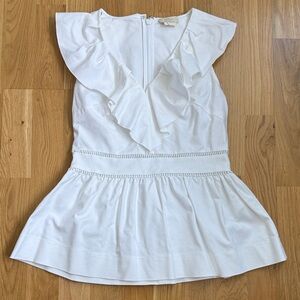 Kate Spade White Sleeveless Top